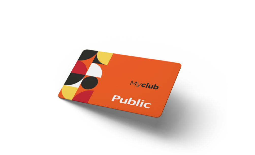 Public my club card